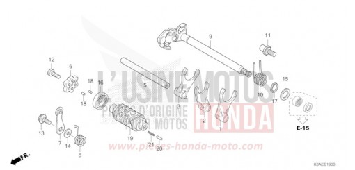 GEARSHIFT DRUM CBF300NAN de 2022